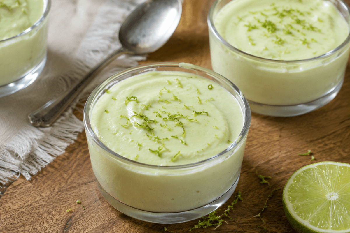 Mousse de limão cremosa