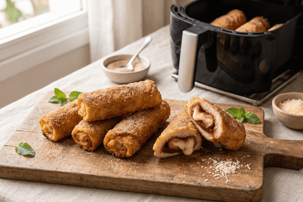 Rolinho de Romeu e Julieta na AirFryer