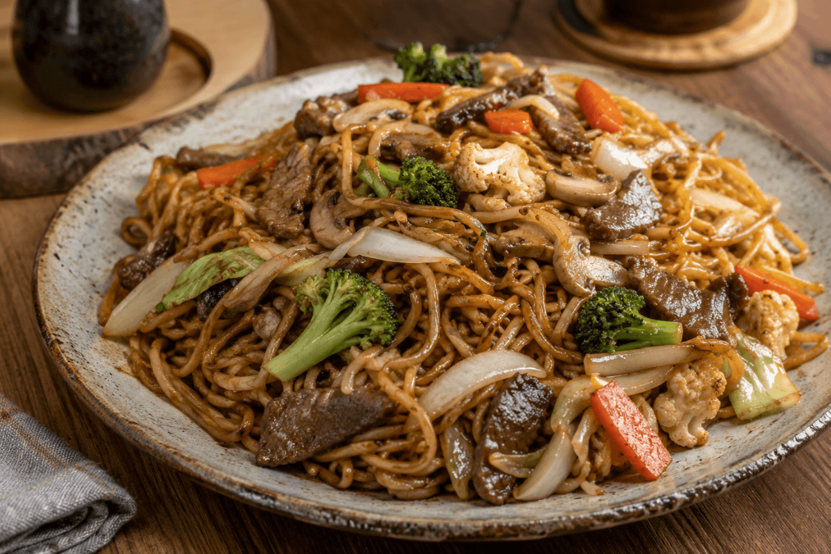 Yakisoba caseiro