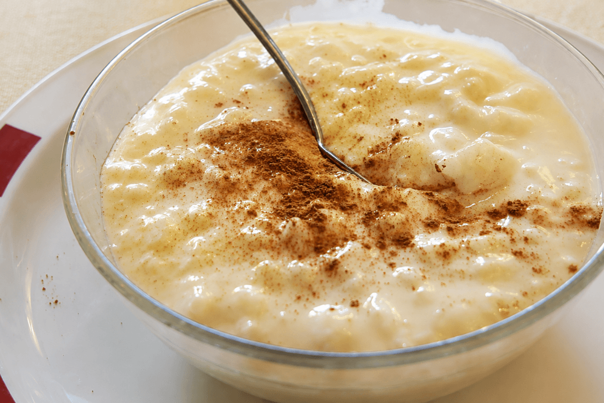 Arroz doce cremoso