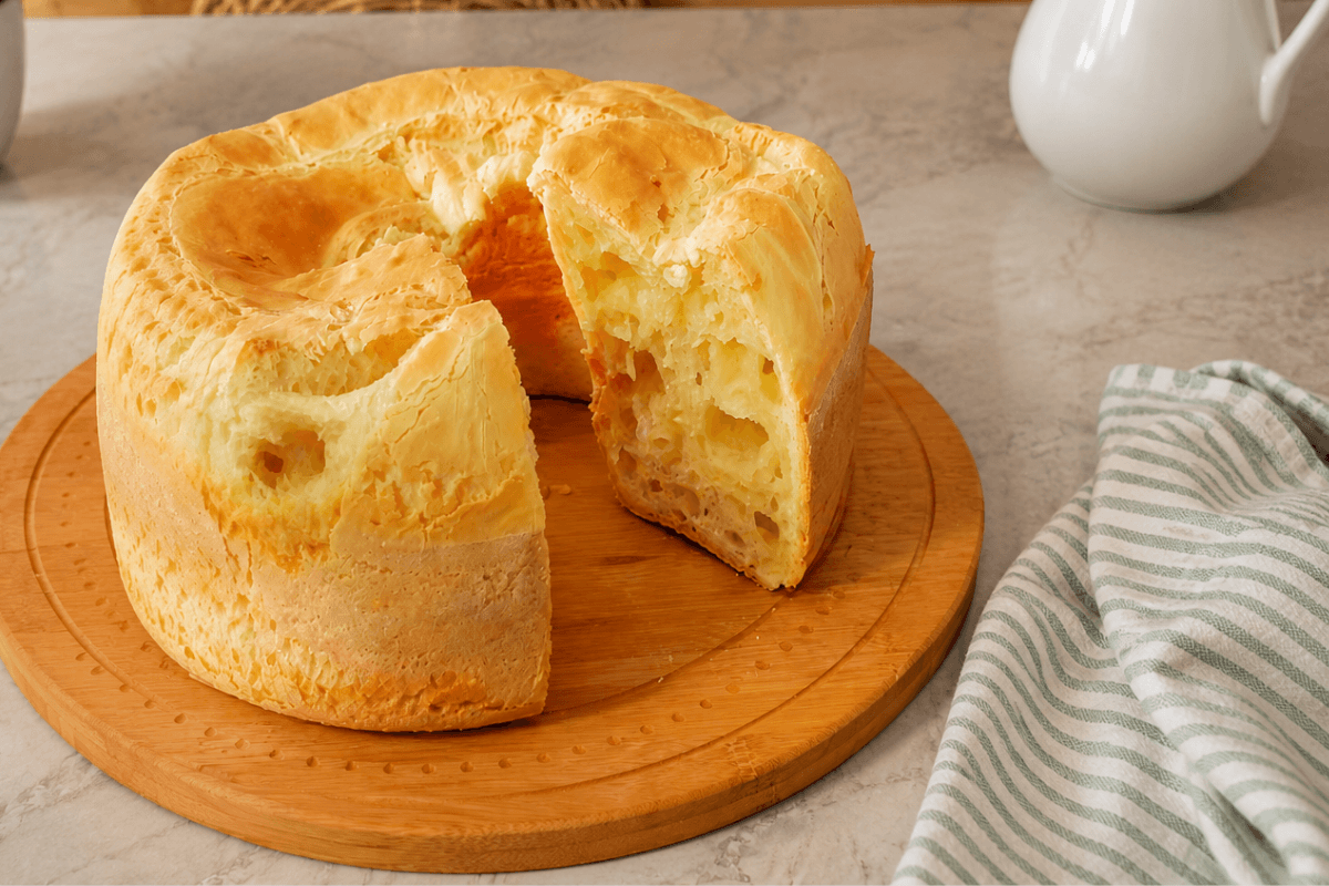 Bolo de goma