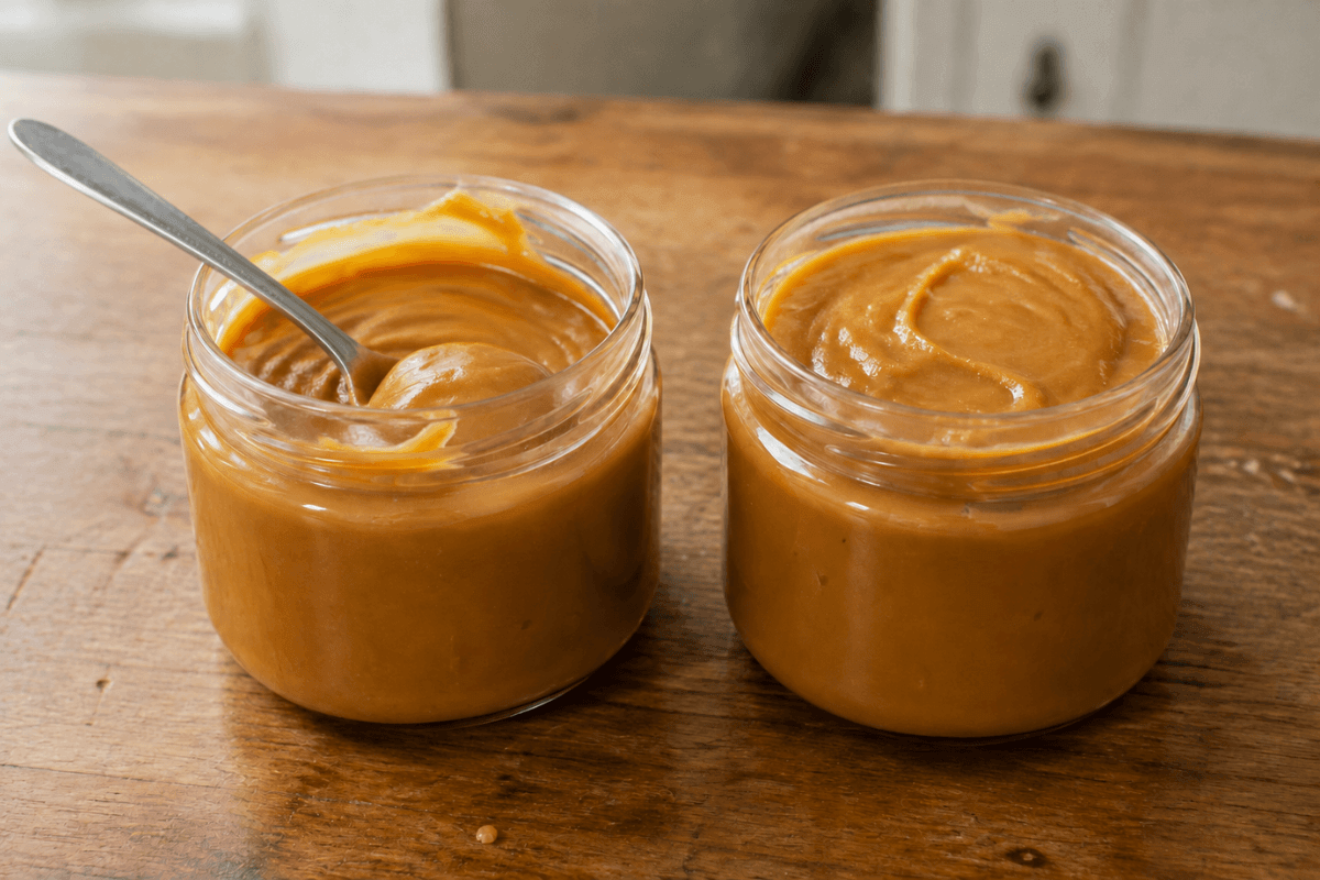 Doce de leite caseiro cremoso