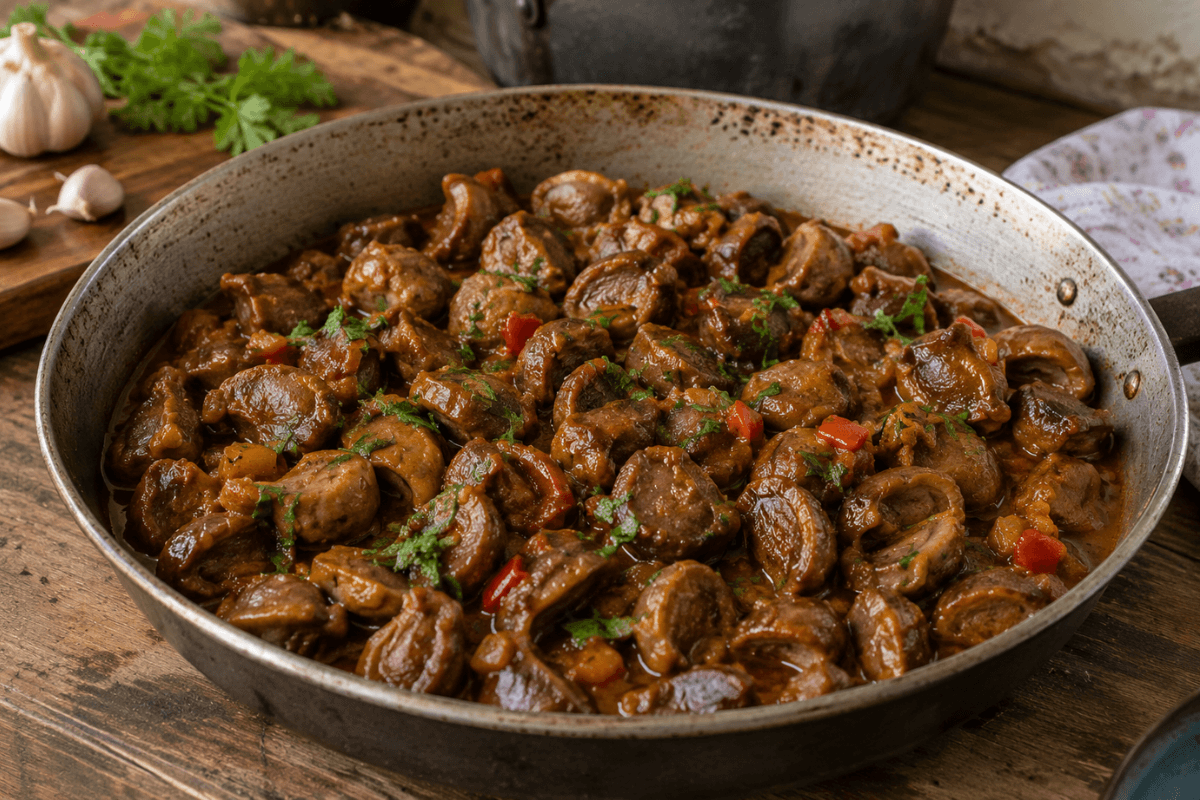 Moela de frango