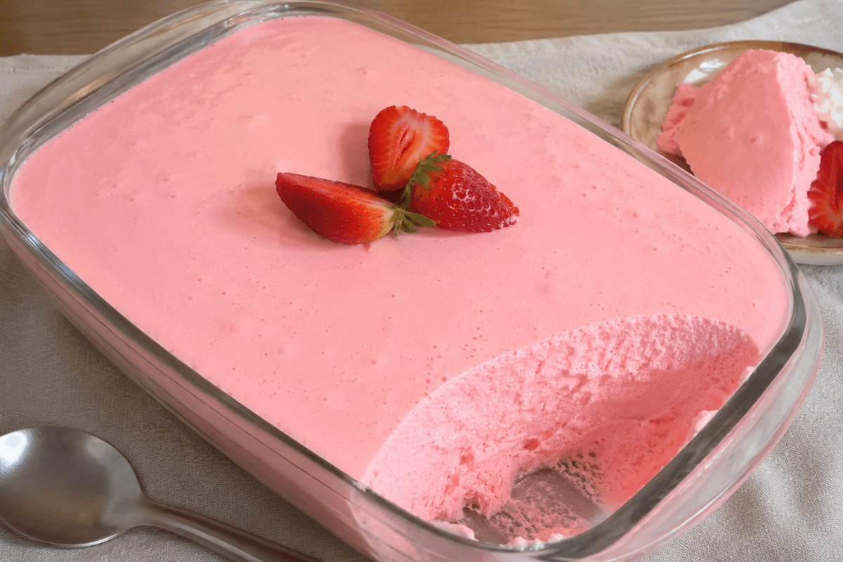 Mousse de gelatina