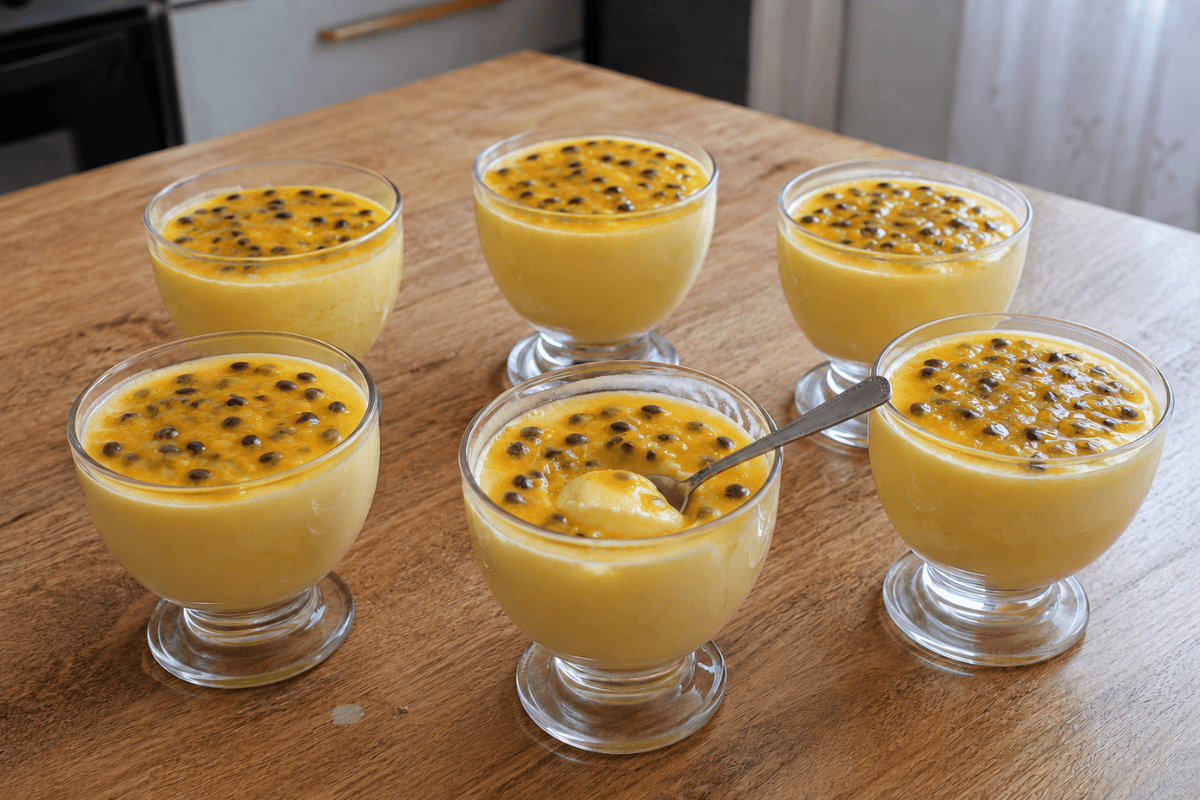 Mousse de maracujá