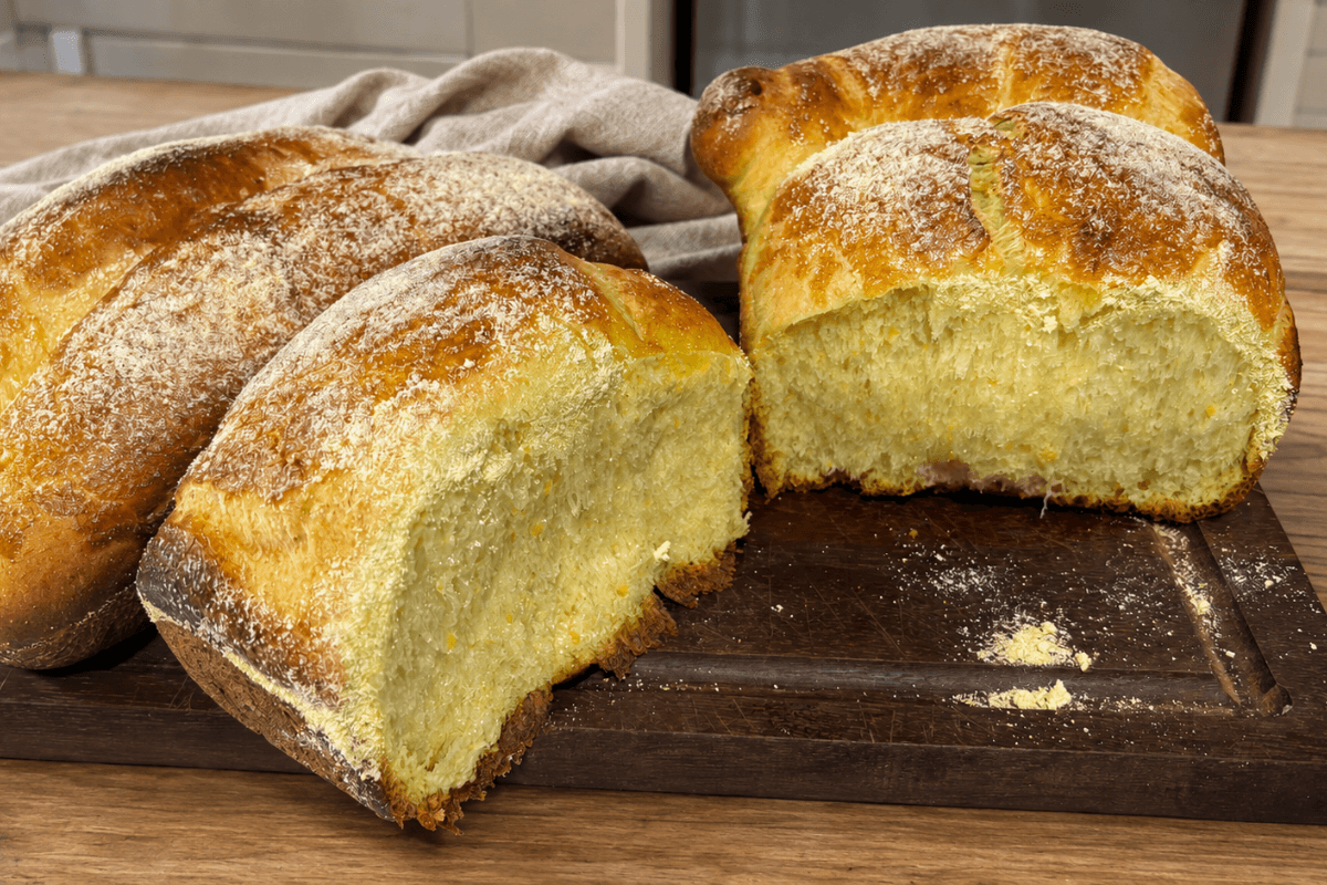 Pão de Milho Fofinho