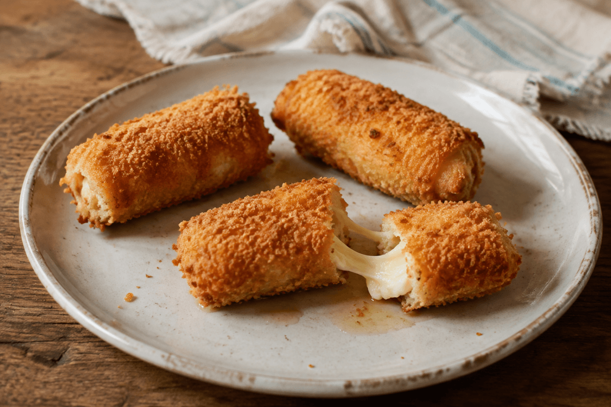 Pãozinho de queijo crocante