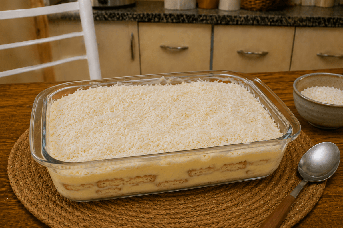 Pavê de coco