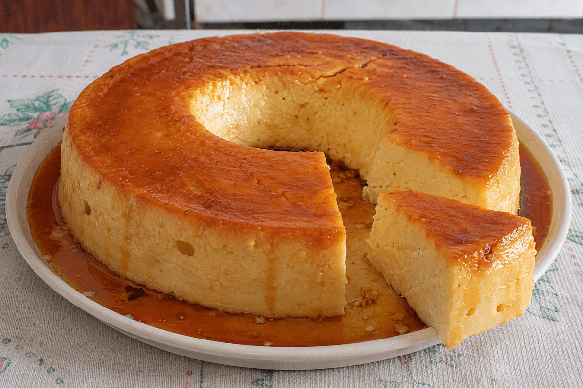 Pudim de Padaria