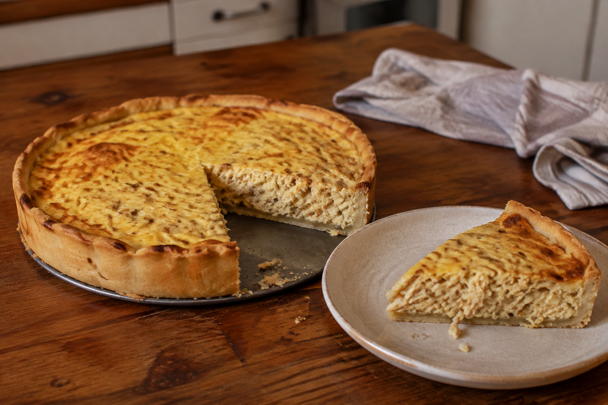 Quiche prática e rápida