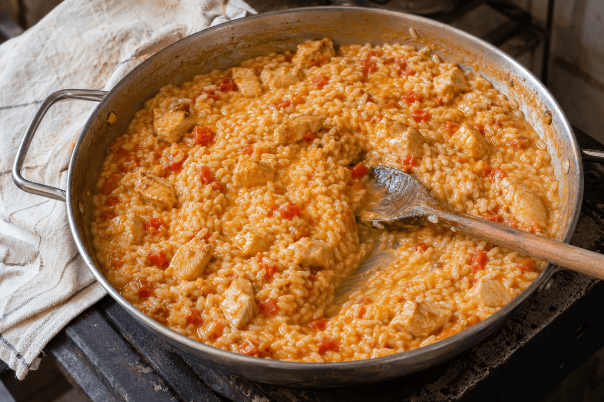 Risoto de Frango
