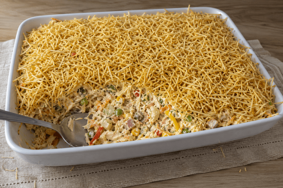 Salpicão de frango para festas