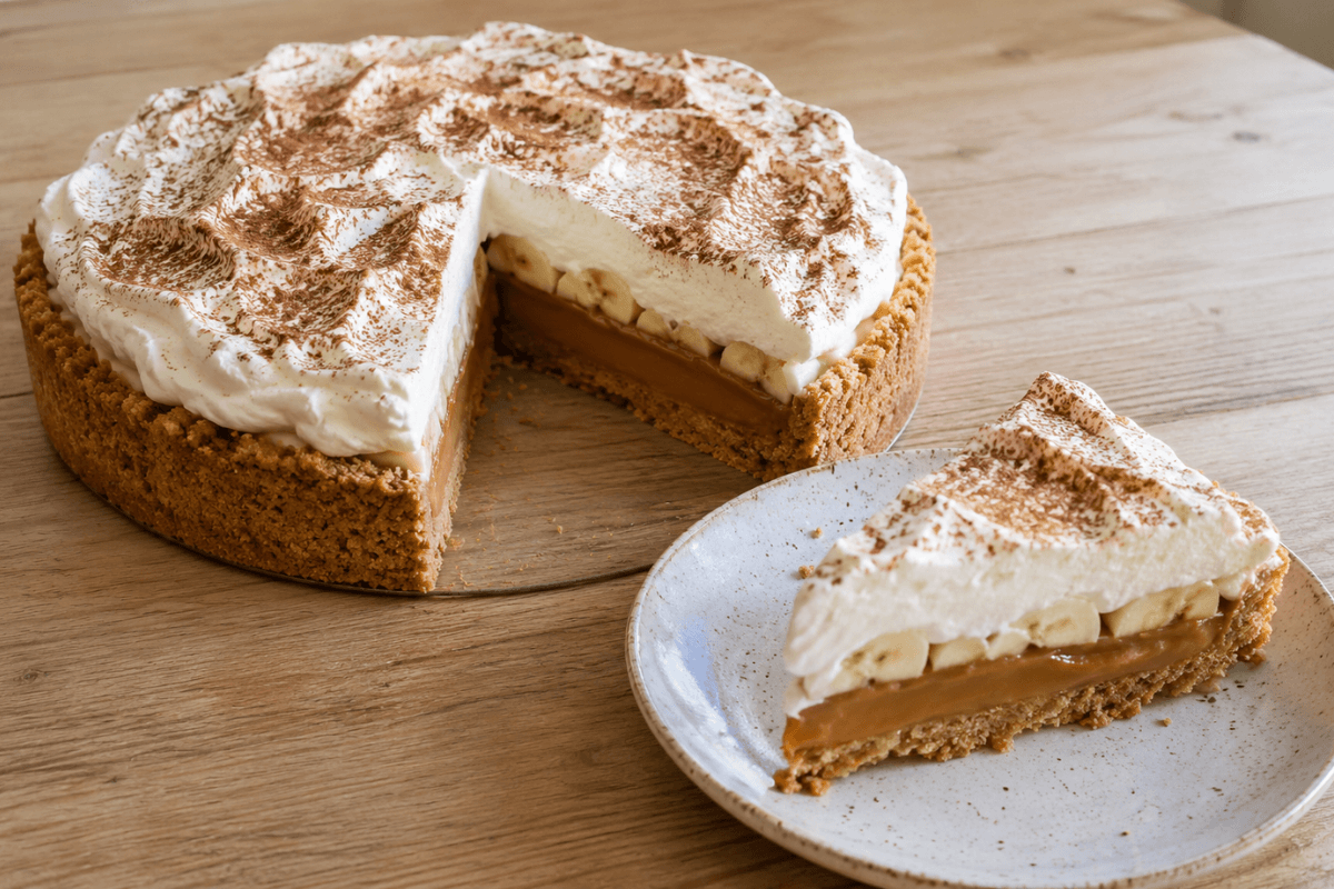 Torta banoffee de banana