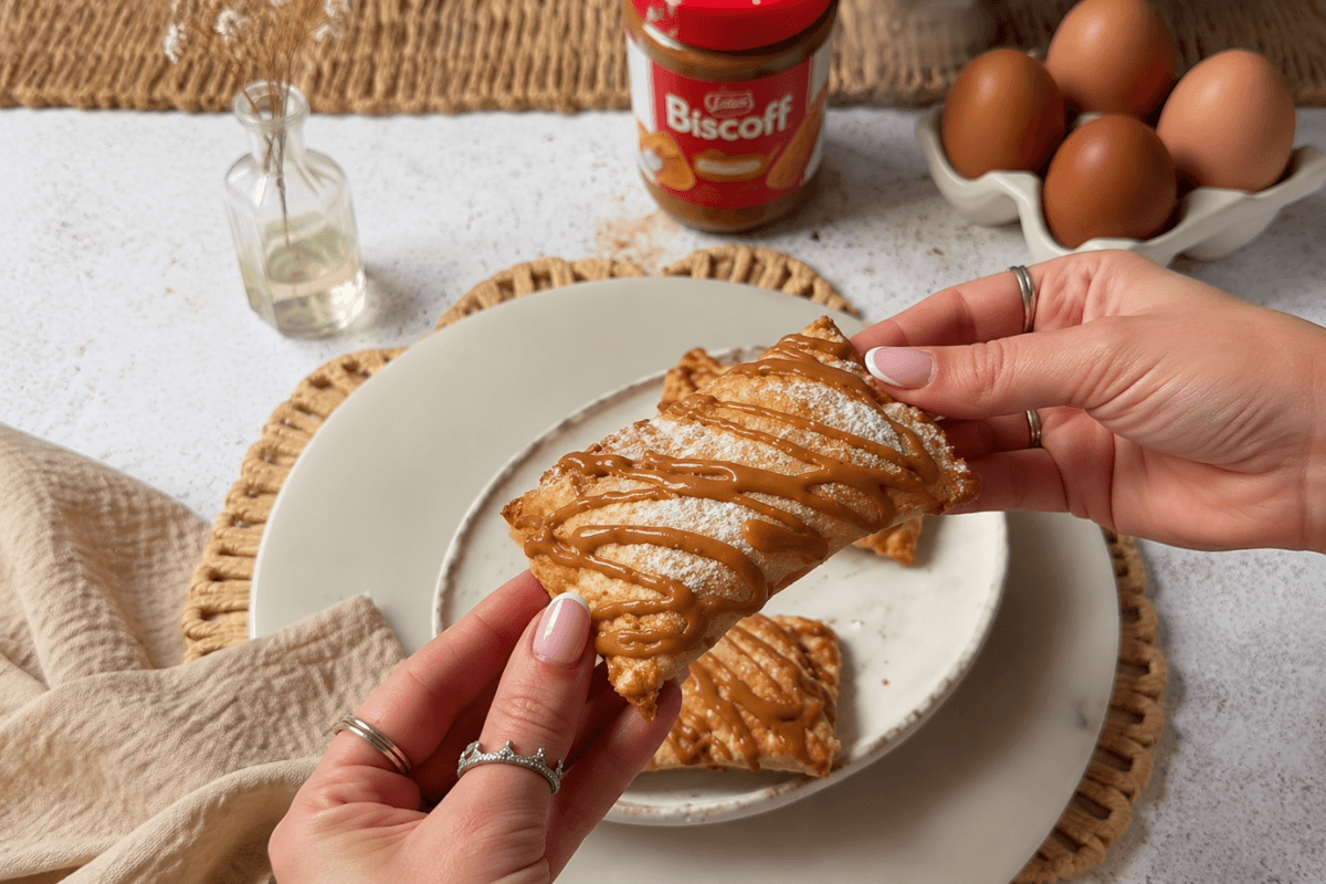 Tortinhas de Biscoff na Air Fryer