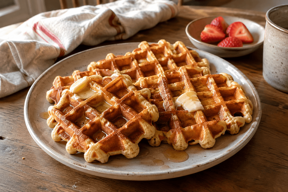 Waffle caseiro