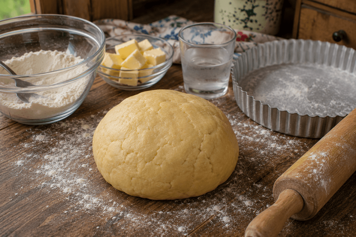 Massa de torta salgada