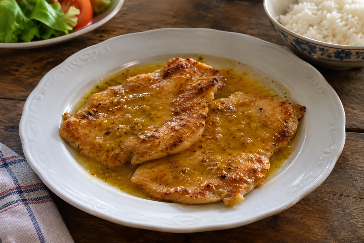 Paillard de frango