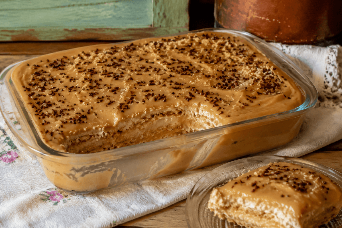 Pavê de doce de leite
