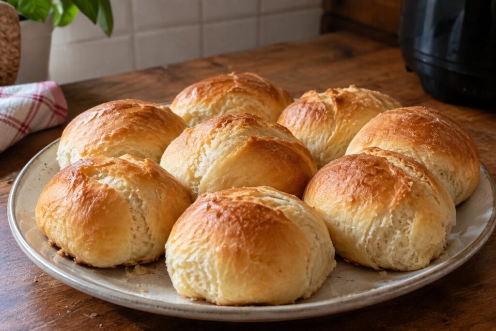 Pão na Air Fryer