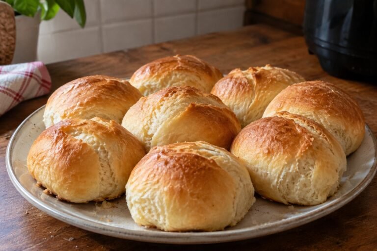 Pão na Air Fryer